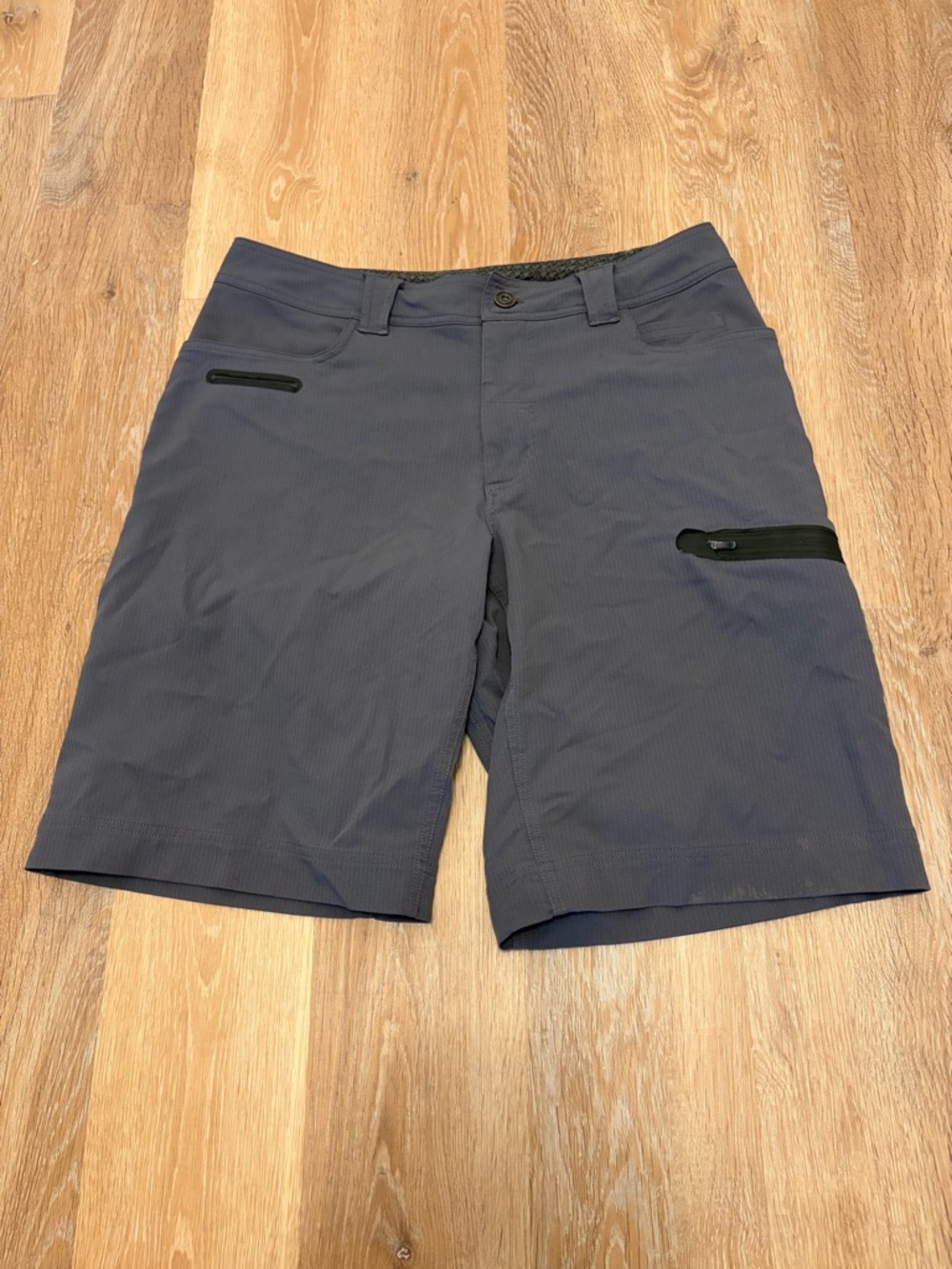 Lululemon Commission Short Ventlight Mesh 9" Obsidian Blue Grey Size ~Large